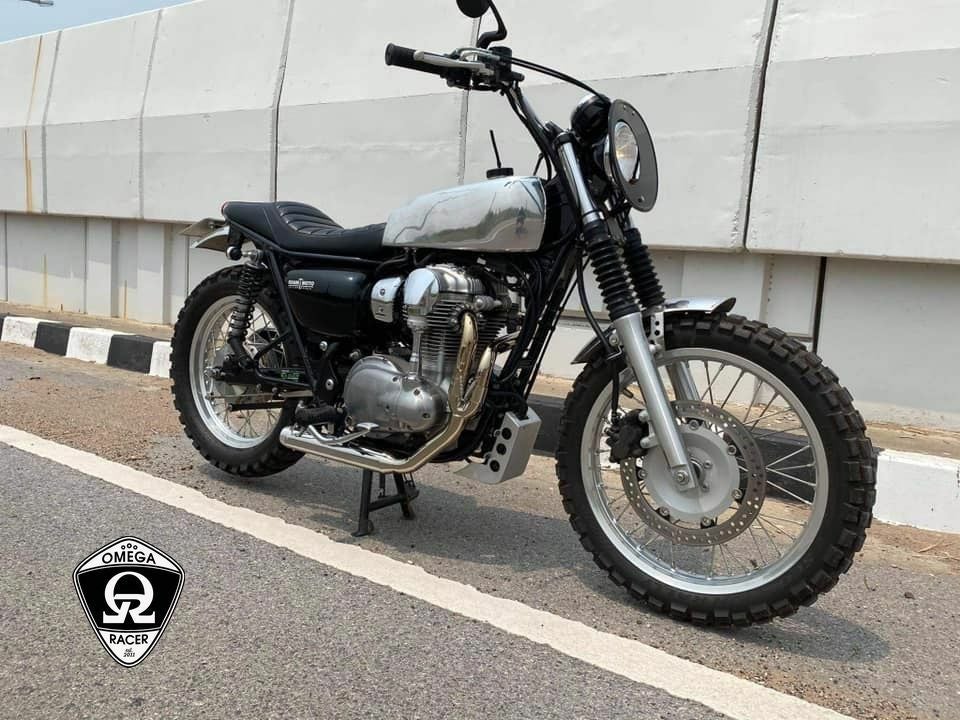 Kawasaki W650 アルミ タンク Kawasaki W650 アルミ タンク