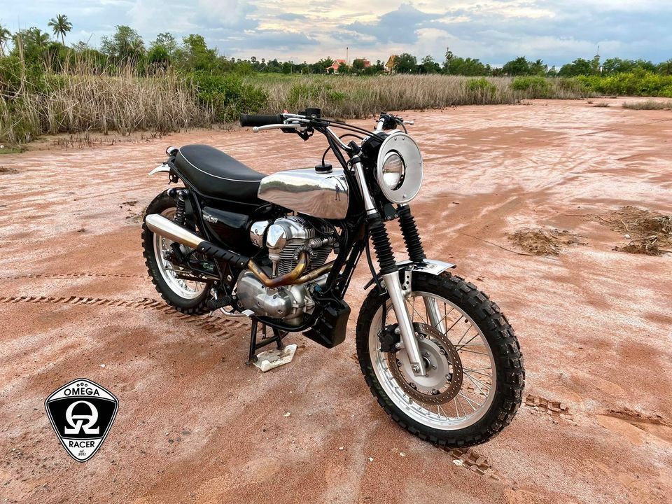 Kawasaki W650 アルミ タンク 