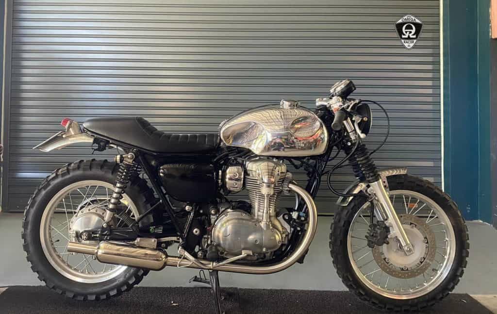 Kawasaki W800 アルミ タンク 