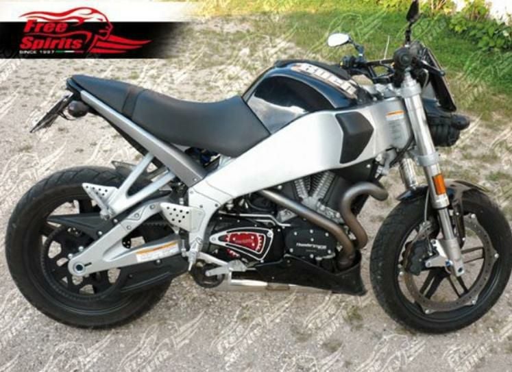BUELL XB フロントプーリーカバー レッド Free Spirits | バイク