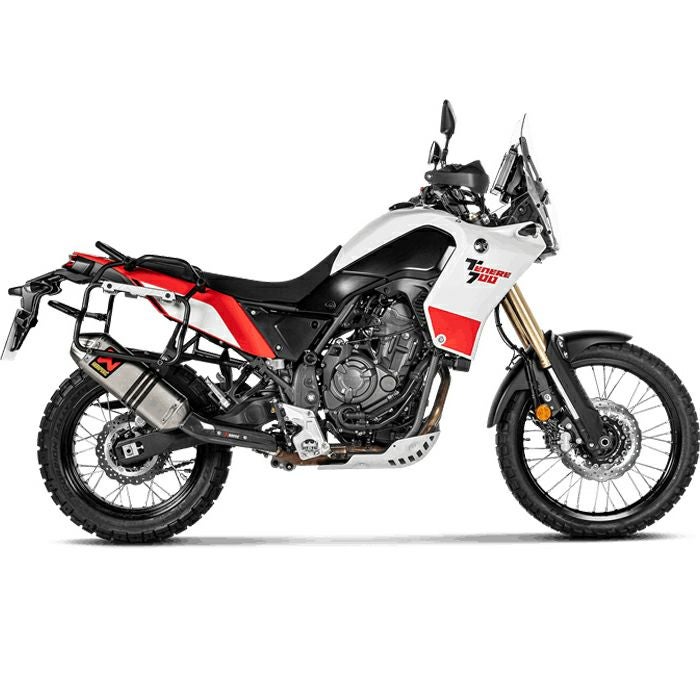 テネレ700 (19-26) Akrapovic チタン スリップオンマフラー (JMCA認証