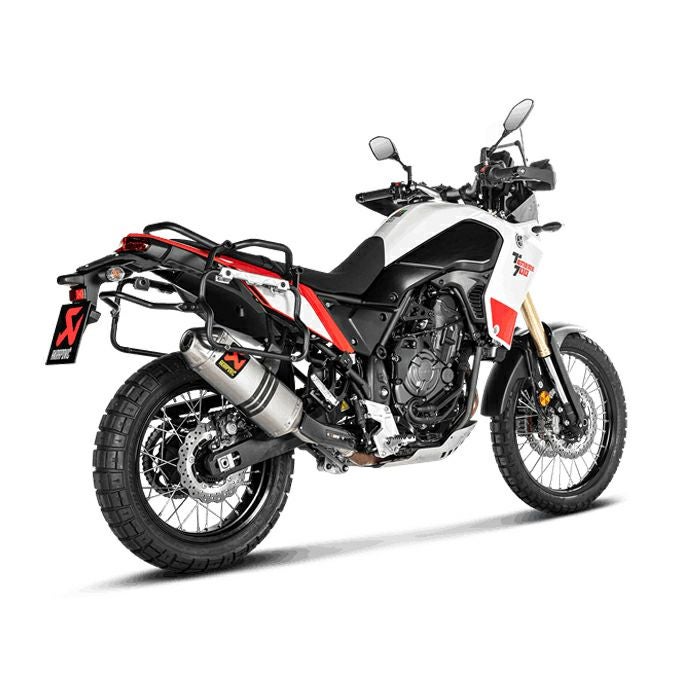 テネレ700 (19-26) Akrapovic チタン スリップオンマフラー (JMCA認証