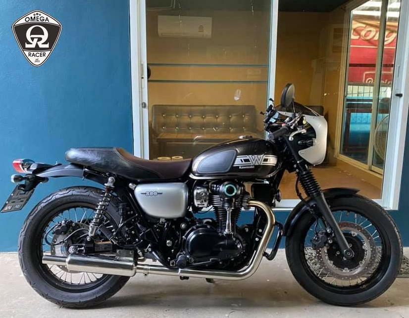 Kawasaki W650 W800 アルミフロントカウル フェアリング 
