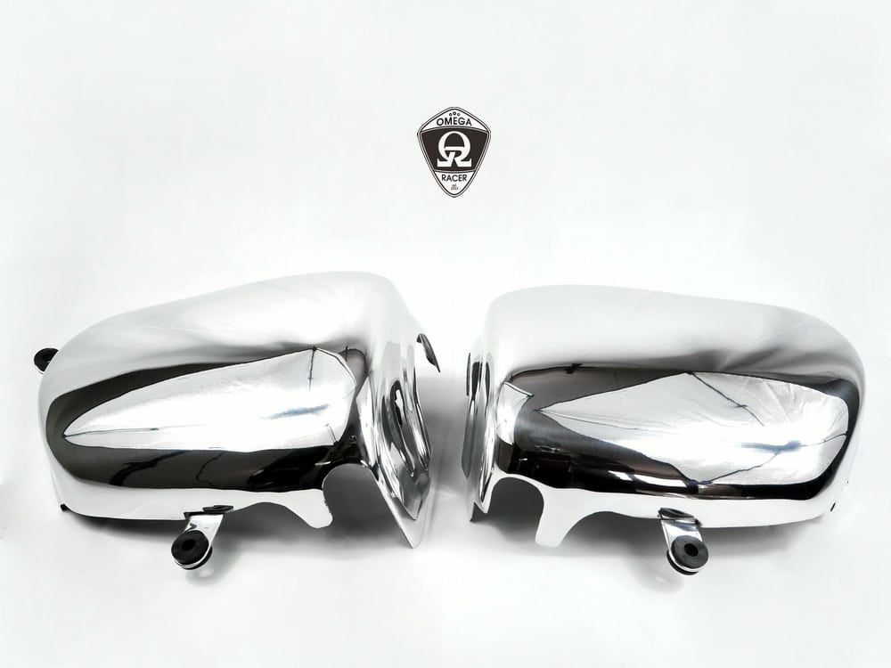 Kawasaki W650 W800 サイドカバー アルミ | バイクカスタムパーツ専門