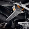 トライアンフ スピードトリプル 1200RS 21- エキゾーストマフラーブラケット ブラック  エヴォテックパフォーマンス_1