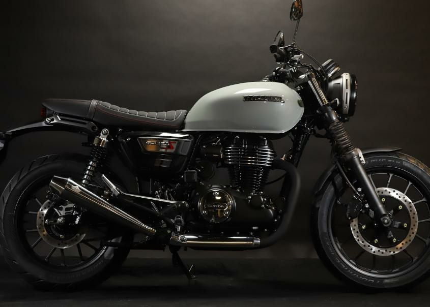 グッズ(GOODS) テーパーコーン スリップオン マフラー ホンダ GB350S