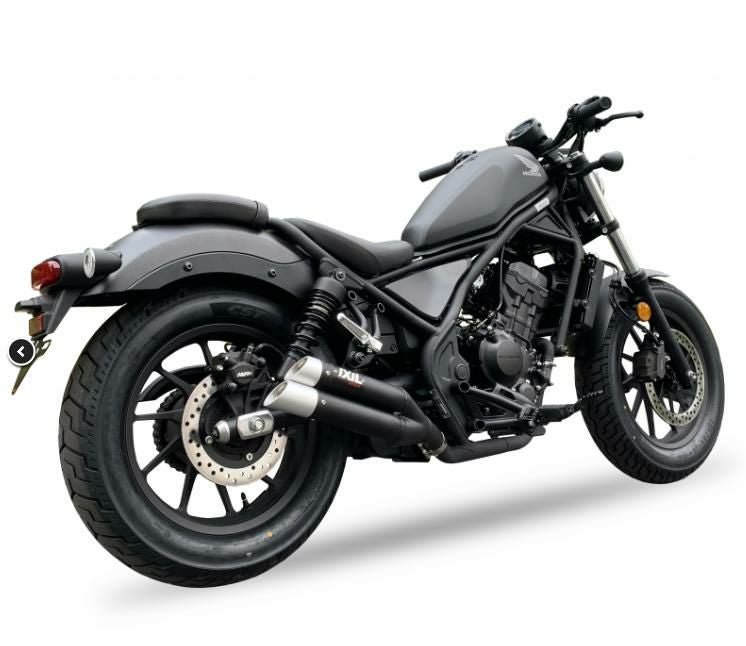 レブル250 スリップオンマフラー 2本出し イクシル | バイクカスタム 