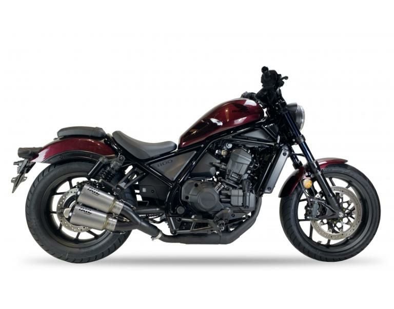 レブル1100専用 TBR製 Comp-Sローマウントスリップオンマフラー レブル1100 スリップオンマフラー 2本出し RC RACE XTREM CARBON