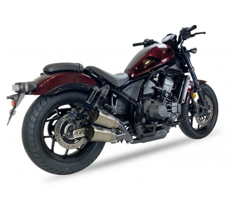 レブル1100 スリップオンマフラー２ レブル1100 スリップオンマフラー 2本出し RC RACE XTREM CARBON