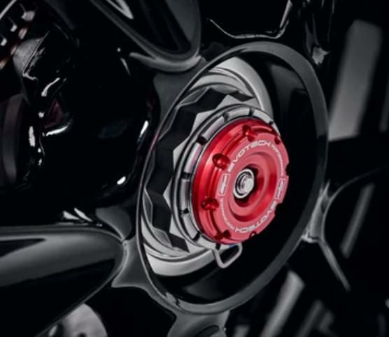 トライアンフ スピードトリプル 1200RR 22- リヤアクスルスライダーキット エヴォテックパフォーマンス_1