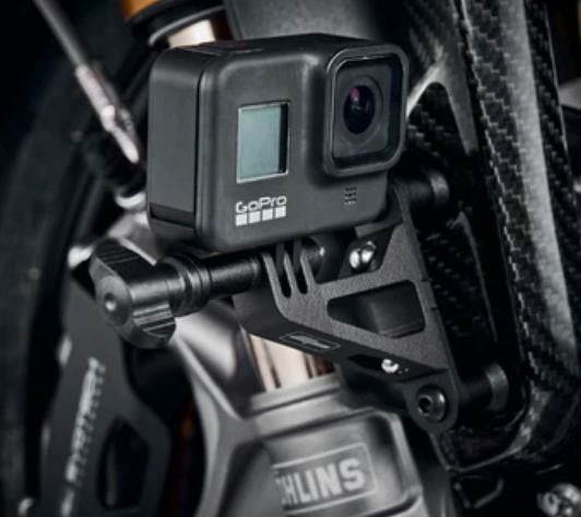 トライアンフ スピードトリプル 1200RR 22- アクションカメラ GOPRO フロントフェンダー取付マウント エヴォテックパフォーマンス_1