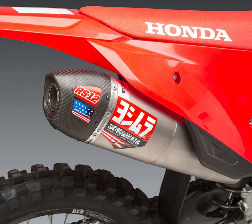 crf250r モトクロス　オフロード　マフラー テックサーフからCRF250R用フルチタン2本出しフルエキゾーストマフラー