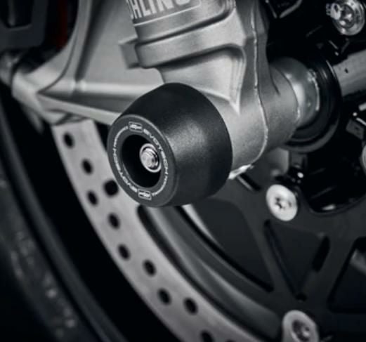 トライアンフ スピードトリプル 1200RR 22- フロントアクスルスライダー エヴォテックパフォーマンス_1