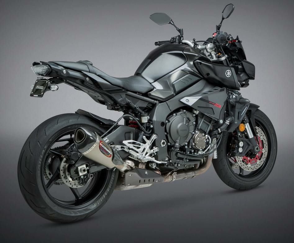 MT-10/FZ-10 18-21 チタン スリップオン マフラー ALPHA T ヨシムラUSA