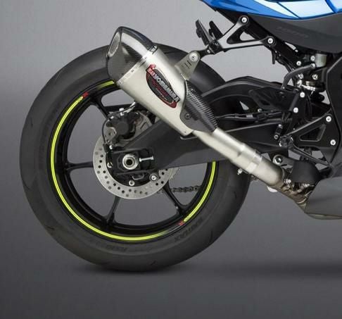 GSX-R1000 17-22 チタン スリップオン マフラー ALPHA T ヨシムラUSA 