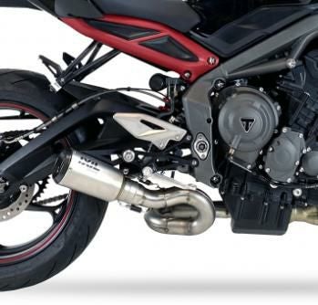 トライアンフ　ストリートトリプル　マフラー トライアンフ ストリートトリプル 2017-2020 スリップオンマフラー