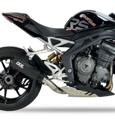 IXIL:マフラー:トライアンフ: スピードツイン1200 スリップオンマフラー トライアンフ スピードトリプル1200RR RS 2021- スリップオンマフラー