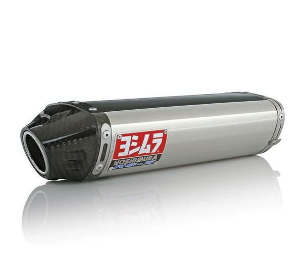 (*ラ様 USヨシムラ AlphaT スリップオンマフラーCBR1000RR ( CBR1000RR/ABS 04-07 RS-5 カーボン スリップオンマフラー レース