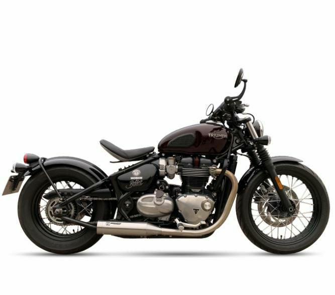 トライアンフ ボンネビル ボバー スリップオンマフラー イクシル(IXIL