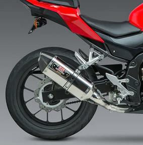 CBR500R/CB500F 16-18 R-77 ステンレス スリップオンマフラー ヨシムラ