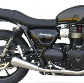 Triumph マフラー ボンネビル T100/T120, Street Twin/CUP 2-1 LOW GP フルエキ マフラー