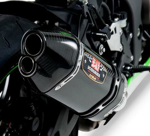 zx10r マフラーヨシムラと純正付き ZX-10R 11-15 R-77D カーボン スリップオン マフラー ヨシムラUSA