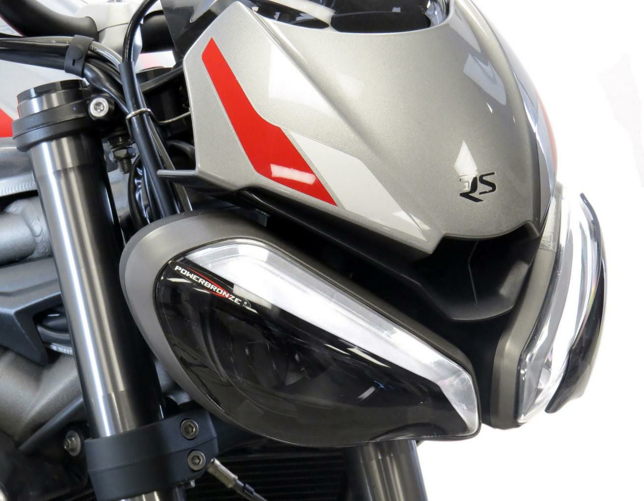 トライアンフ スピードトリプル1200 RS 21- ヘッドライトカバー パワー