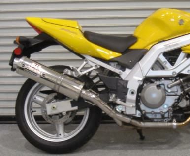 SV650/S 04-10 RS-3 レース ステンレス スリップオン マフラー
