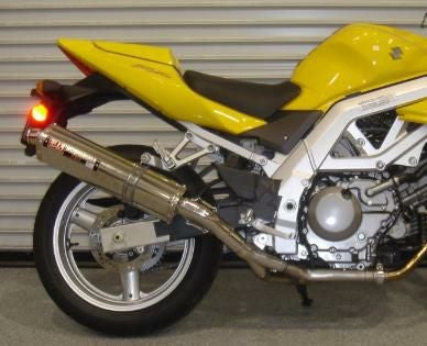 SV650/S 04-10 TRS レース ステンレス スリップオン マフラー ヨシムラ