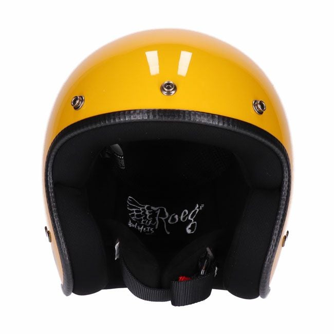 Roeg ジェットヘルメット イエロー Roeg JETT ヘルメット サンセット・イエロー | バイクカスタムパーツ