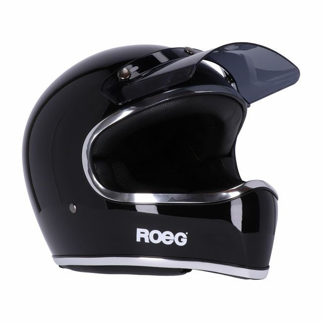 Roeg Peruna モトスタイルヘルメット MIDNIGHT メタリック・ブラック