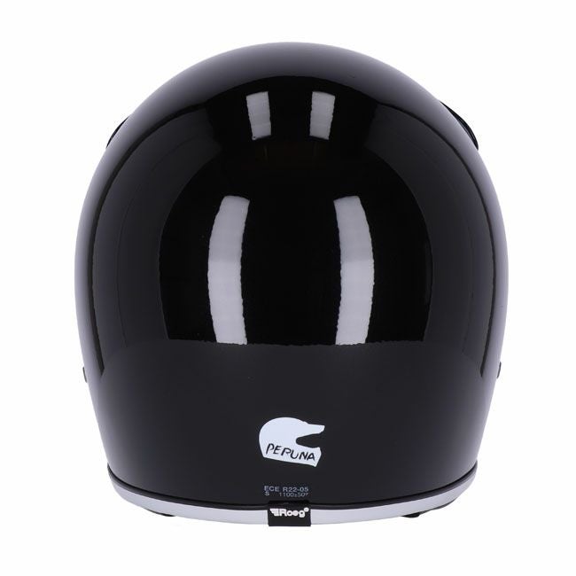 Roeg Peruna モトスタイルヘルメット MIDNIGHT メタリック・ブラック
