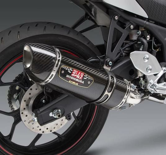 YZF-R25/YZF-R3 15-21 レース R-77 カーボン/ステンレス フル