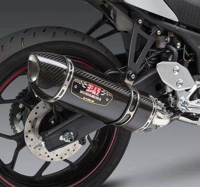 YZF-R25/YZF-R3 15-21 レース R-77 カーボン/ステンレス フル 