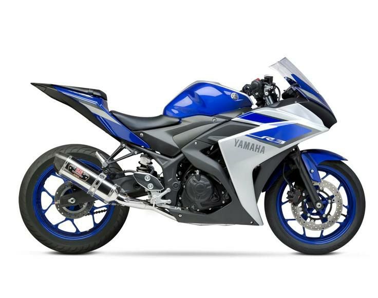 YZF-R25/YZF-R3 15-21 レース R-77 ステンレス フルエキゾースト 早い者勝ちyzf r25/r3 Arrow ステンレススチール マフラーフルエキ