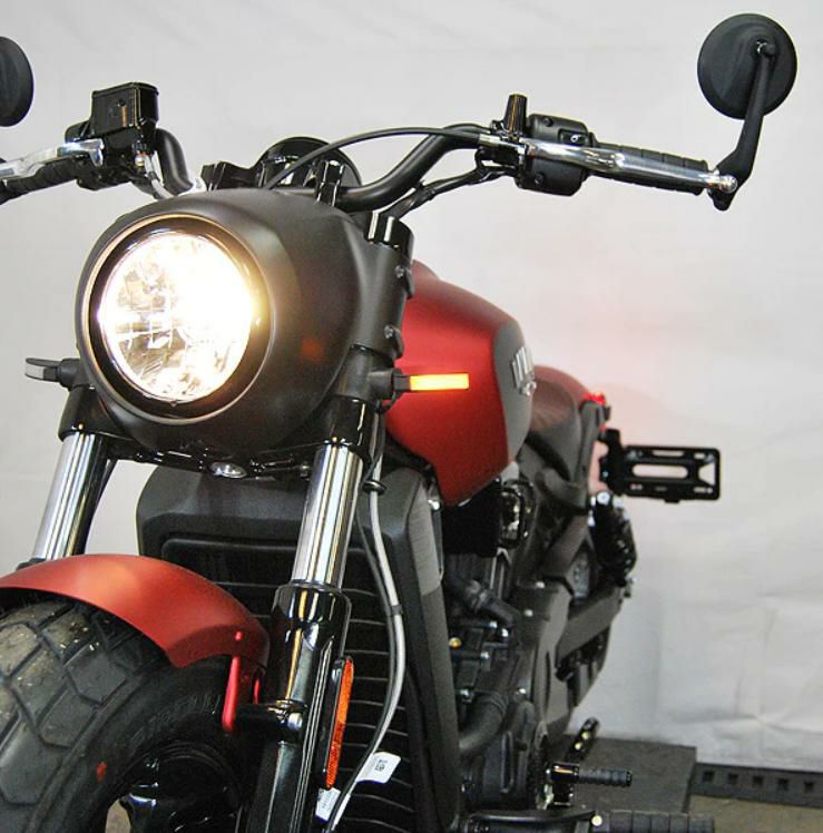 インディアン スカウトボバー 18- フロントウインカーキット ニュー