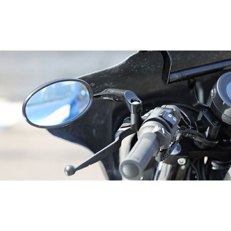 KIJIMA ユーロミラー（1個） ブラック | バイクカスタムパーツ専門店