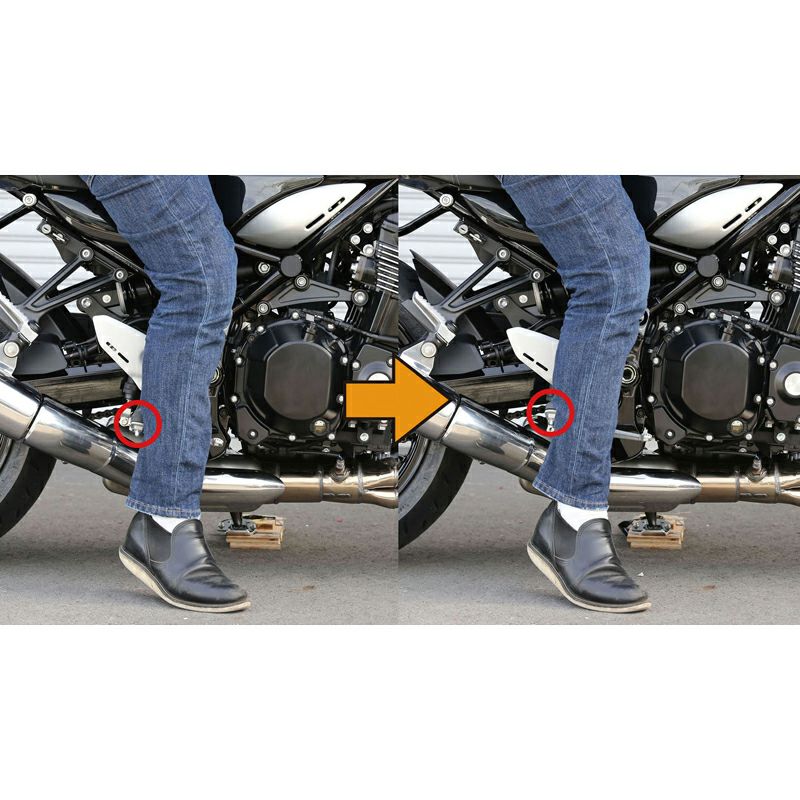 KIJIMA カワサキ Z900RS/CAFE ステップリロケーション・ブラケット