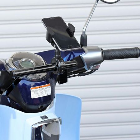 ホンダ スーパーカブ110 マウントステー ブラック KIJIMA | バイク