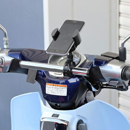 KIJIMA HONDA スーパーカブ C125 マウントバーステー クローム_1