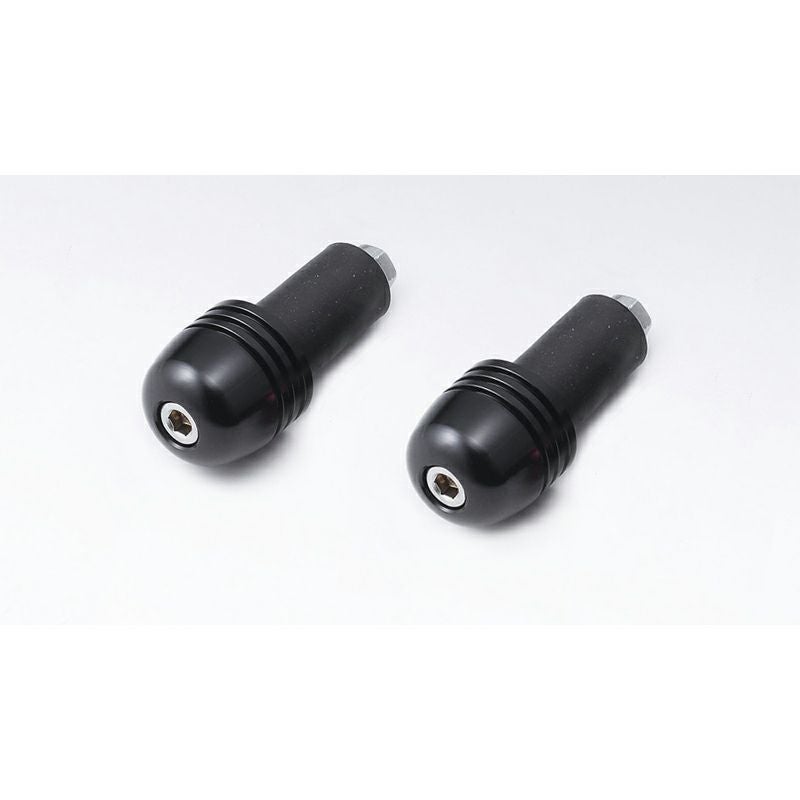 KIJIMA ビッグヘッド・アルミバーエンドキャップセット ブラック_1