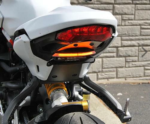 ドゥカティ 1299パニガーレ ミラーブロックオフ LED ウインカー New