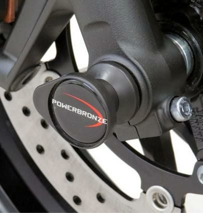XSR900, MT-09, TRACER 9/GT アクスルスライダー ブラック POWER XSR900, MT-09, TRACER 9/GT アクスルスライダー ブラック POWER