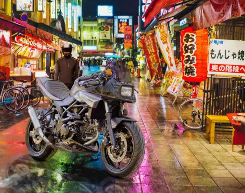 SV650 フロントカウル フェアリング カタナ(刀) コンバージョンキット