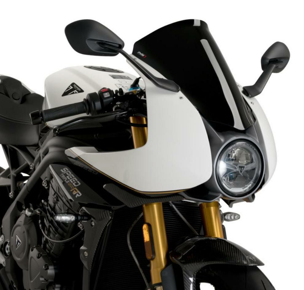 MIVV スリップオンマフラー SR-1 ブラックチタン TRIUMPH スピード