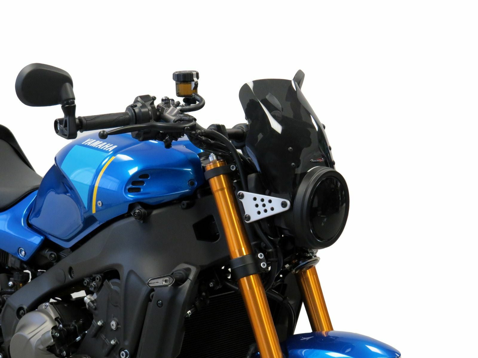 XSR900 2022- スクリーン 225mm パワーブロンズ | バイクカスタム