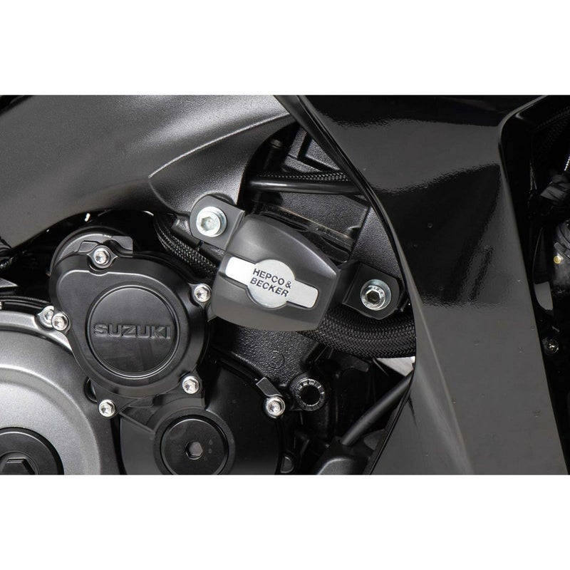 スズキ GSX-S1000GT クラッシュパッド ブラック Hepco&Becker | バイク 