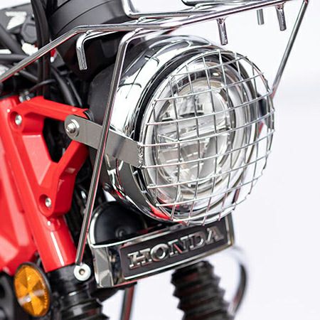 稀少新品 KIJIMA 丸型 ヘッドライトガード メッキ　 キジマ 当時物 ホンダ CT125 ハンターカブ ヘッドライトガード メッキ KIJIMA