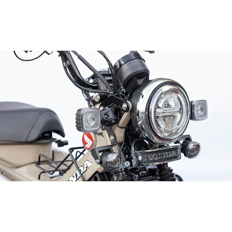 ホンダ CT125 ハンターカブ ヘッドライトトリムカバー クローム KIJIMA