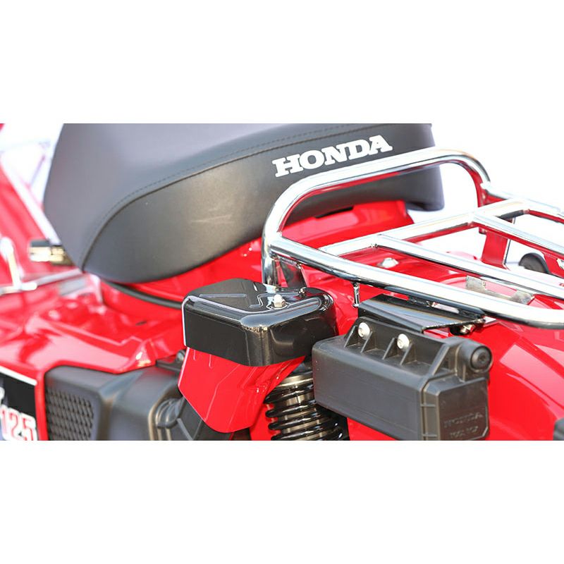 CT125ハンターカブ　純正キャリア・吸気ダクト CT125の積載部分を徹底的に活用してみる。積載関連便利アイテム3選